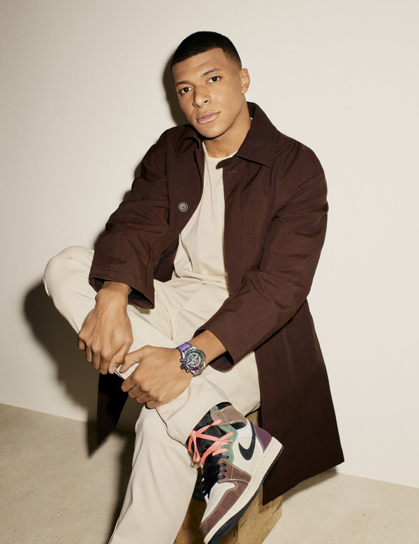 Hublot Ambassador Kylian Mbappé shot by Ezra Petronio