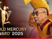달라이 라마, 평화와 지속 가능성으로 2025년 골드 머큐리상 수상